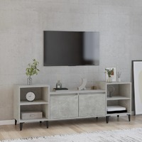  TV Cabinet Concrete Grey 160x35x55 cm Engineered Wood