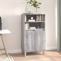  Highboard Grey Sonoma 60x36x110 cm Engineered Wood