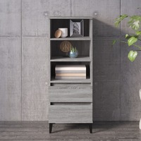  Highboard Grey Sonoma 40x36x110 cm Engineered Wood