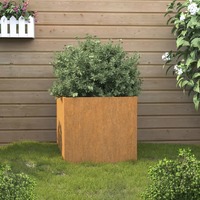  Planter 42x40x39 cm Corten Steel