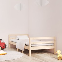  Bed Frame without Mattress 90x190 cm Solid Wood Pine
