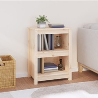  Book Cabinet 50x35x68 cm Solid Wood Pine
