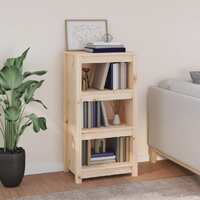  Book Cabinet 50x35x97 cm Solid Wood Pine