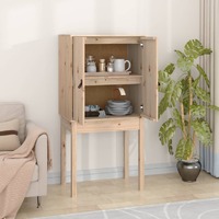  Highboard 60x40x120 cm Solid Wood Pine