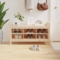  Hall Bench 110x40x60 cm Solid Wood Pine