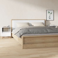 Bedside Cabinets 2 pcs White 40x35x50 cm