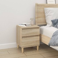 Bedside Cabinet Sonoma Oak 40x35x50 cm