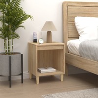  Bedside Cabinet Sonoma Oak 40x35x50 cm