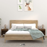  Bedside Cabinets 2 pcs Brown Oak 40x35x50 cm