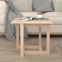  Coffee Table 50x50x45 cm Solid Wood Pine