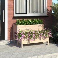  Planter 110x84x75 cm Solid Wood Pine