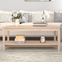  Coffee Table 110x55x45 cm Solid Wood Pine