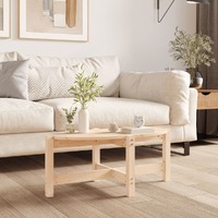  Coffee Table 87x48x35 cm Solid Wood Pine