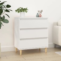  Sideboard White 60x35x70 cm Engineered Wood