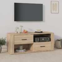  TV Cabinet Sonoma Oak 100x35x40 cm Engineered Wood