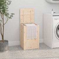  Laundry Box 44x44x66 cm Solid Wood Pine