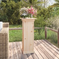  Flower Stand 40x40x90 cm Solid Wood Pine