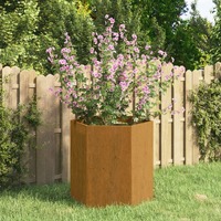  Planter Rusty 40x40x45 cm Corten Steel