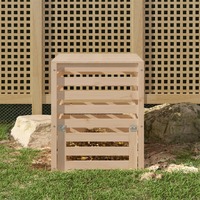  Composter 63.5x63.5x77.5 cm Solid Wood Pine