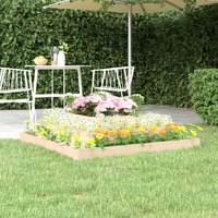  Planter 110x110x27 cm Solid Wood Pine