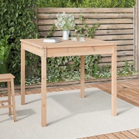  Garden Table 82.5x82.5x76 cm Solid Wood Pine
