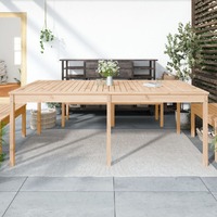  Garden Table 203.5x100x76 cm Solid Wood Pine