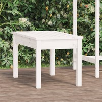  Garden Bench White 80x44x45 cm Solid Wood Pine
