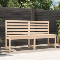 Garden Bench 157.5 cm Solid Wood Pine