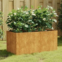  Planter 80x40x40 cm Corten Steel