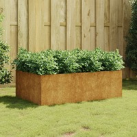  Garden Raised Bed 120x80x40 cm Corten Steel