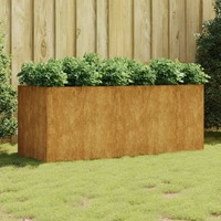  Garden Raised Bed 200x80x80 cm Corten Steel