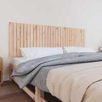  Wall Headboard 185 cm Solid Wood Pine