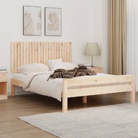  Wall Headboard 140 cm Solid Wood Pine