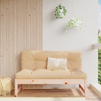  Middle Sofa 120x80 cm Solid Wood Pine