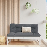  Middle Sofa White 120x80 cm Solid Wood Pine