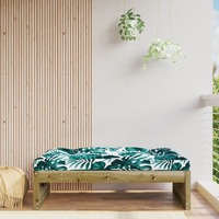  Garden Footstool 120x80 cm Impregnated Wood Pine