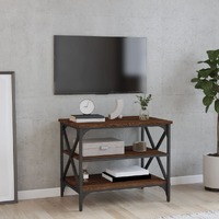  TV Cabinet Brown Oak 60x40x50 cm Engineered Wood