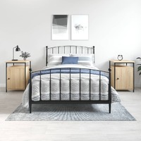  Bedside Cabinets 2 pcs Sonoma Oak 40x42x60 cm Engineered Wood