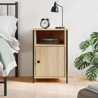  Bedside Cabinet Sonoma Oak 40x42x60 cm Engineered Wood