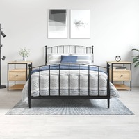  Bedside Cabinets 2 pcs Sonoma Oak 40x42x56 cm Engineered Wood
