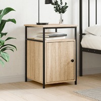  Bedside Cabinet Sonoma Oak 40x42x60 cm Engineered Wood