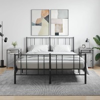  Bedside Cabinets 2 pcs Grey Sonoma 40x42x60 cm Engineered Wood