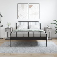  Bedside Cabinets 2 pcs Grey Sonoma 30x60x60 cm Engineered Wood