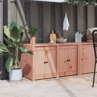  Outdoor Kitchen Cabinet 106x55x64 cm Solid Wood Douglas