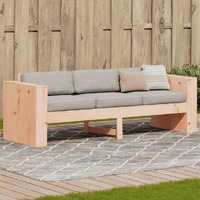  Garden Sofa 3-Seater 189x60x62 cm Solid Wood Douglas