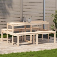  Picnic Table 160x134x75 cm Solid Wood Pine