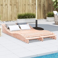  Sun Lounger 205x110x31.5 cm Solid Wood Douglas