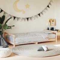  Kids Bed Frame 90x190 cm Solid Wood Pine