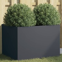  Planter Anthracite 62x47x46 cm Steel