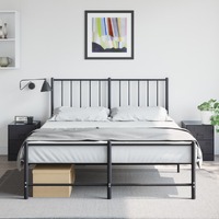  Bedside Cabinets 2 pcs Black 34.5x39x44 cm Steel